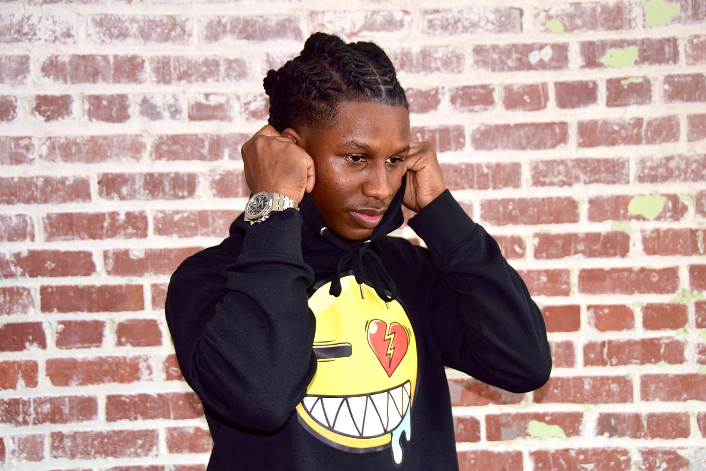 Black “Stay Hungry” Hoodie Set (Unisex)