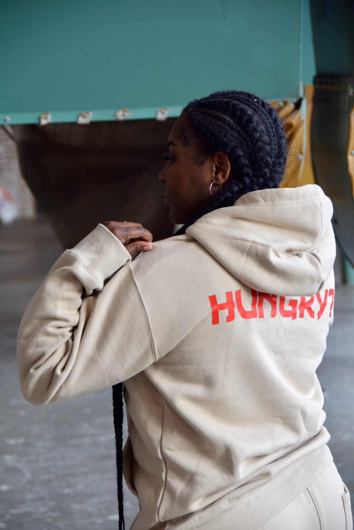 Tan “Stay Hungry” Hoodie Sets (Unisex)