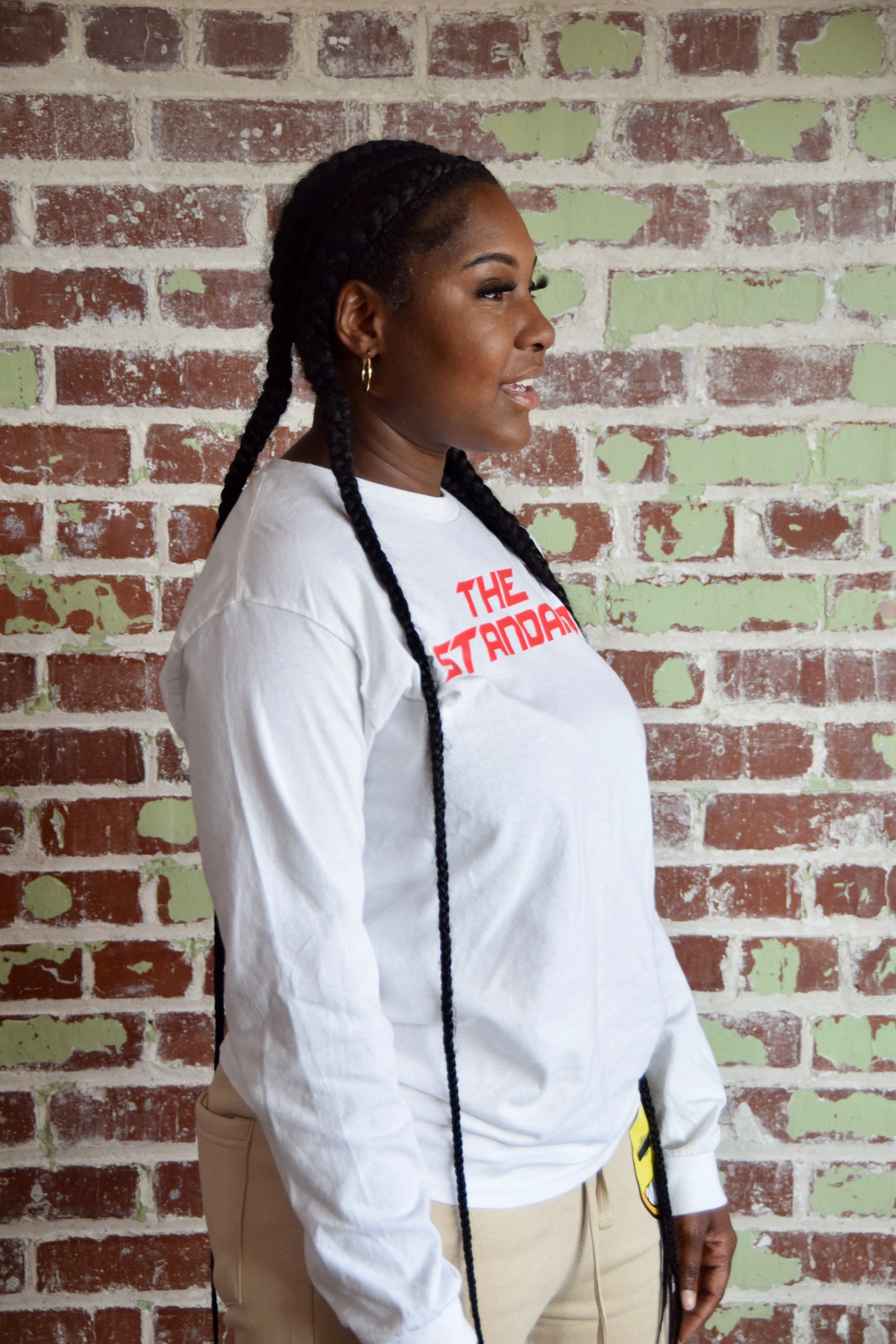 White Stay Hungry “The Standard” Long Sleeve Shirt