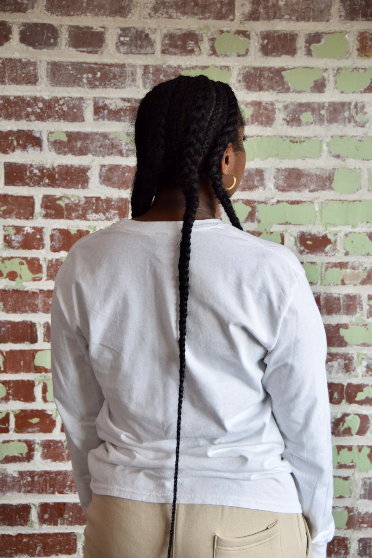 White Stay Hungry “The Standard” Long Sleeve Shirt